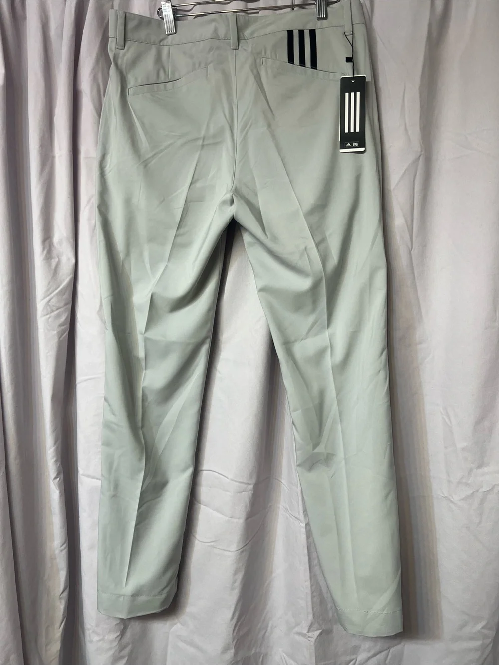 Adidas Men’s Light Gray Performance Golf Pants